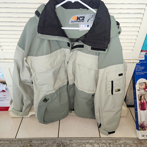 Vtg outerwear hooded - k2,